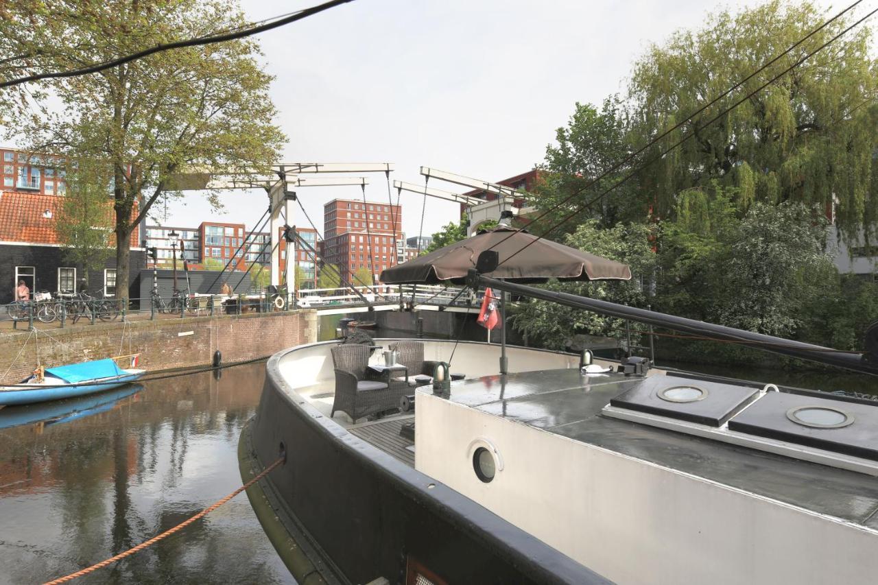 アムステルダム Houseboat Volle Maan Bed & Breakfast エクステリア 写真